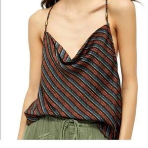 Free People Stevie Cowl neck Tank Top